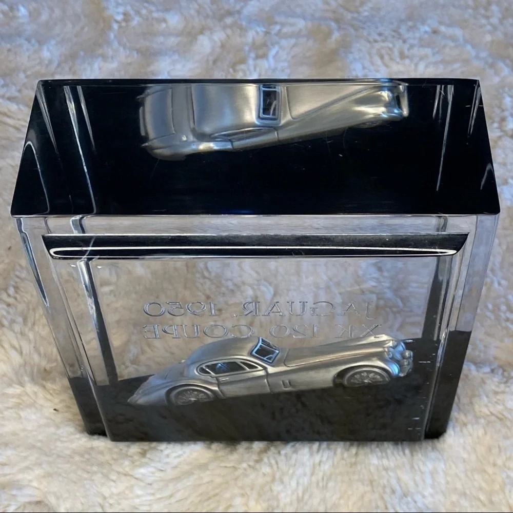 Jaguar 1950 XK 120 Coupe Collectible Car Glass Display Case - Picture 4 of 9